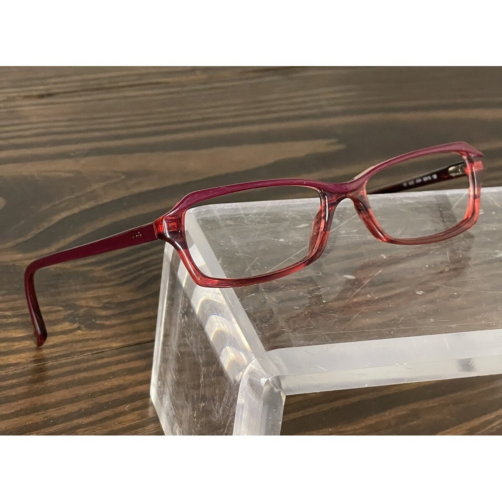Ray-Ban RB5235-5054 Unisex Adults Red Rectangular Full Rim Eyeglasses Frame 135